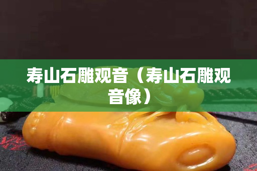 壽山石雕觀音（壽山石雕觀音像）