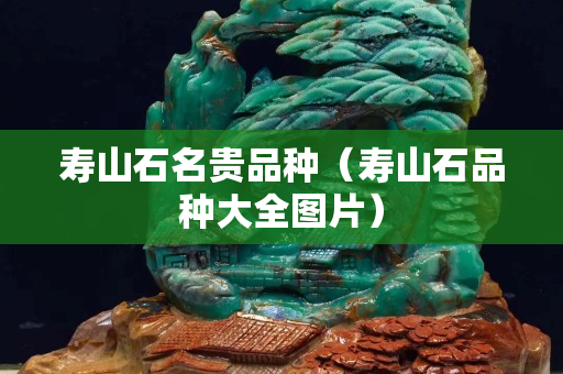 壽山石名貴品種（壽山石品種大全圖片）