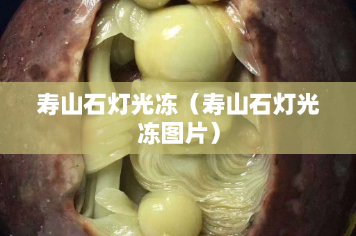 壽山石燈光凍（壽山石燈光凍圖片）