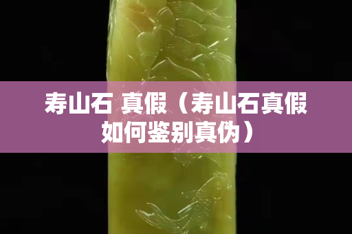 壽山石 真假（壽山石真假如何鑒別真偽）