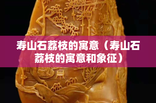 壽山石荔枝的寓意(壽山石荔枝的寓意和象征) 壽山石荔枝的寓意(壽山石荔枝的寓意和象征)