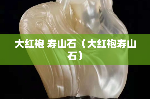 大紅袍 壽山石（大紅袍壽山石）