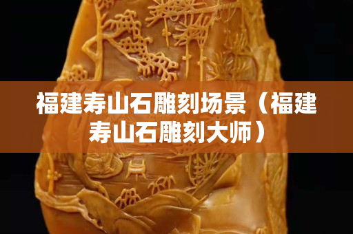 福建壽山石雕刻場景（福建壽山石雕刻大師）