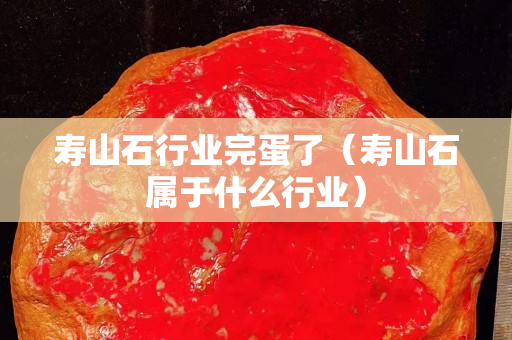 壽山石行業完蛋了(壽山石屬于什么行業) 壽山石行業完蛋了(壽山石屬于什么行業)
