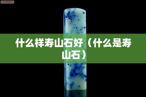 什么樣壽山石好(什么是壽山石) 什么樣壽山石好(什么是壽山石)