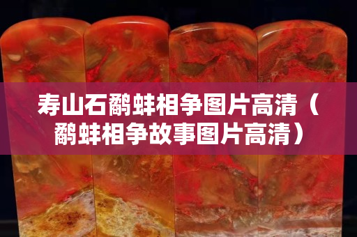 壽山石鷸蚌相爭圖片高清（鷸蚌相爭故事圖片高清）