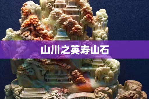 山川之英壽山石 山川之英壽山石