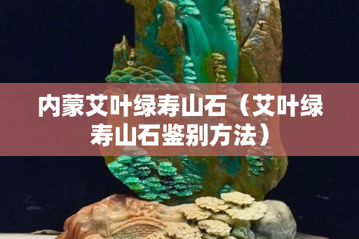 內(nèi)蒙艾葉綠壽山石（艾葉綠壽山石鑒別方法）