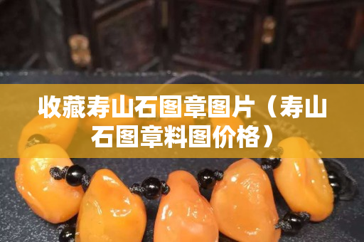 收藏壽山石圖章圖片（壽山石圖章料圖價格）