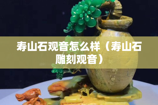 壽山石觀音怎么樣(壽山石雕刻觀音) 壽山石觀音怎么樣(壽山石雕刻觀音)