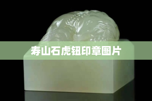壽山石虎鈕印章圖片