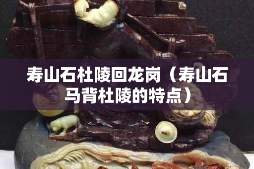 壽山石杜陵回龍崗（壽山石馬背杜陵的特點）