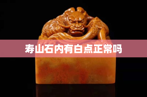 壽山石內(nèi)有白點正常嗎