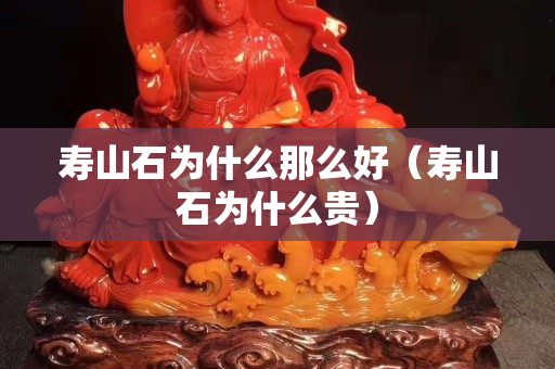 壽山石為什么那么好（壽山石為什么貴）