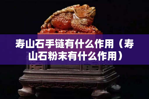 壽山石手鏈有什么作用(壽山石粉末有什么作用) 壽山石手鏈有什么作用(壽山石粉末有什么作用)