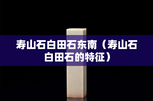 壽山石白田石東南(壽山石白田石的特征) 壽山石白田石東南(壽山石白田石的特征)