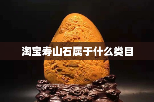 淘寶壽山石屬于什么類目 淘寶壽山石屬于什么類目