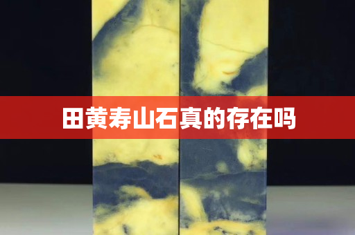 田黃壽山石真的存在嗎