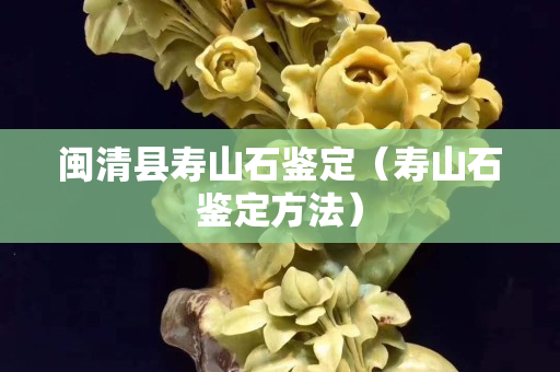 閩清縣壽山石鑒定（壽山石鑒定方法）