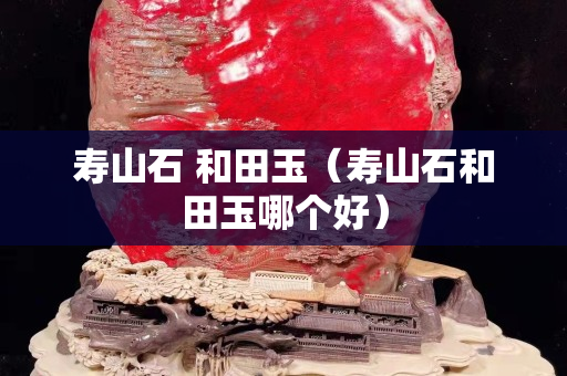 壽山石 和田玉（壽山石和田玉哪個好）