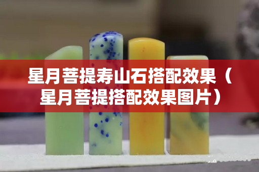 星月菩提壽山石搭配效果（星月菩提搭配效果圖片）