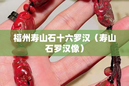 福州壽山石十六羅漢（壽山石羅漢像）