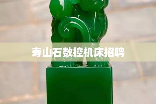 壽山石數控機床招聘