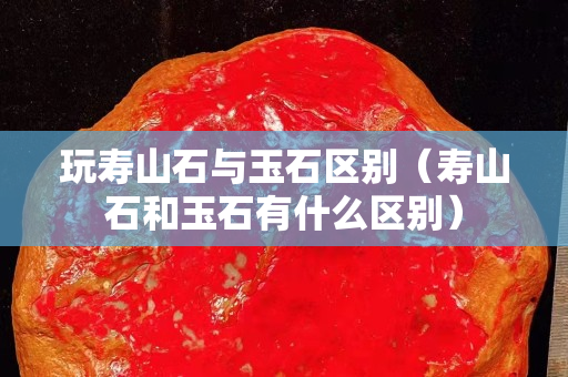 玩壽山石與玉石區別（壽山石和玉石有什么區別）