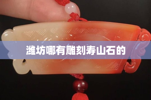 濰坊哪有雕刻壽山石的