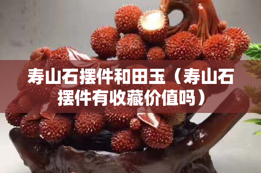 壽山石擺件和田玉（壽山石擺件有收藏價值嗎）
