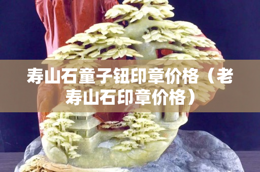 壽山石童子鈕印章價格(老壽山石印章價格) 壽山石童子鈕印章價格(老壽山石印章價格)