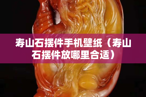 壽山石擺件手機壁紙（壽山石擺件放哪里合適）