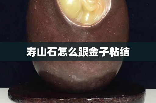 壽山石怎么跟金子粘結