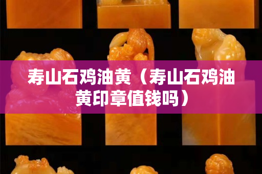 壽山石雞油黃（壽山石雞油黃印章值錢嗎）