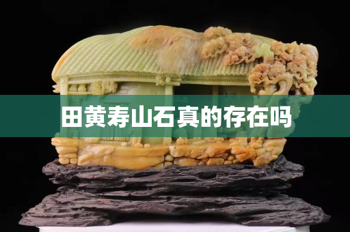田黃壽山石真的存在嗎