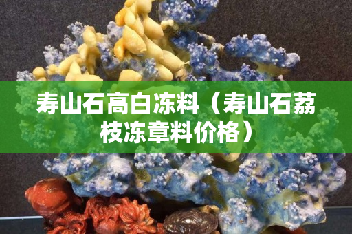 壽山石高白凍料（壽山石荔枝凍章料價格）