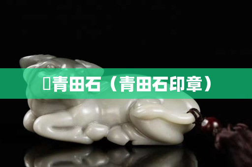 黒青田石(青田石印章) 黒青田石(青田石印章)