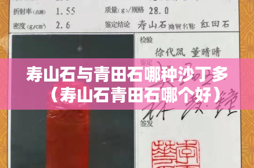 壽山石與青田石哪種沙丁多(壽山石青田石哪個好) 壽山石與青田石哪種沙丁多(壽山石青田石哪個好)