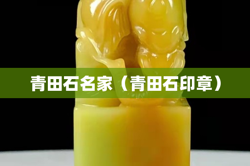 青田石名家(青田石印章) 青田石名家(青田石印章)