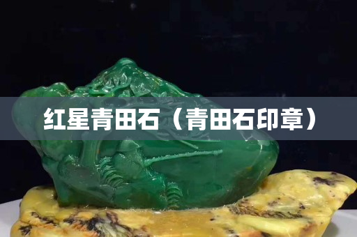 紅星青田石(青田石印章) 紅星青田石(青田石印章)