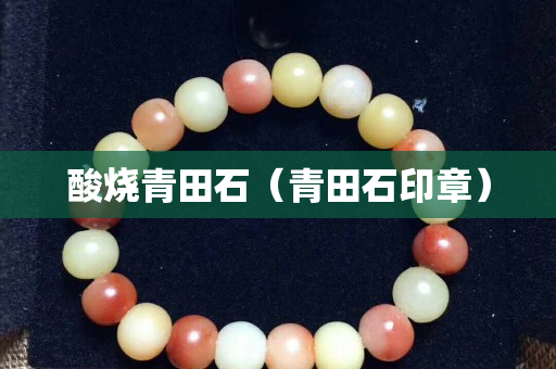 酸燒青田石(青田石印章) 酸燒青田石(青田石印章)