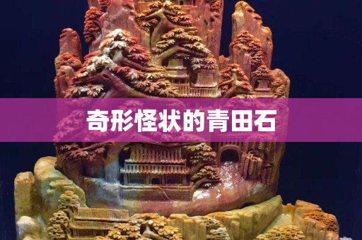 奇形怪狀的青田石 奇形怪狀的青田石