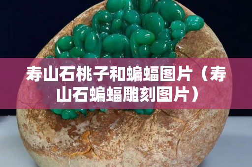 壽山石桃子和蝙蝠圖片（壽山石蝙蝠雕刻圖片）