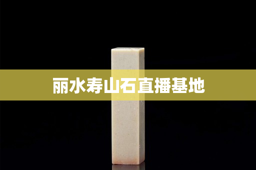 麗水壽山石直播基地