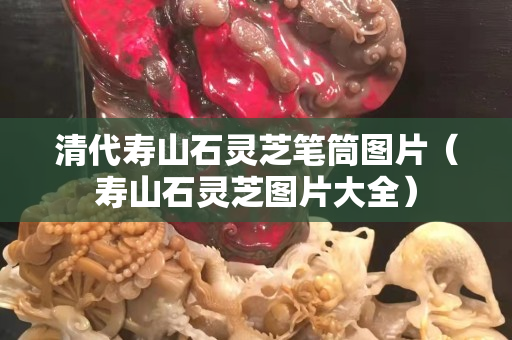 清代壽山石靈芝筆筒圖片（壽山石靈芝圖片大全）