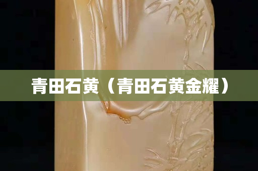青田石黃（青田石黃金耀）