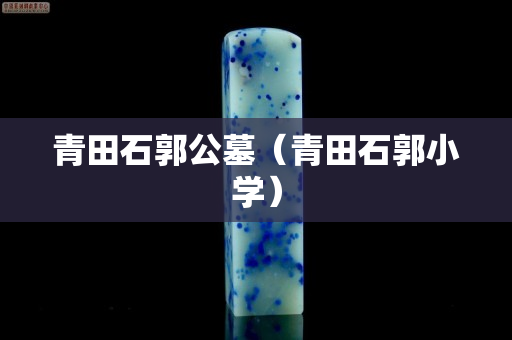 青田石郭公墓(青田石郭小學) 青田石郭公墓(青田石郭小學)