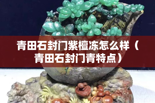 青田石封門紫檀凍怎么樣(青田石封門青特點) 青田石封門紫檀凍怎么樣(青田石封門青特點)