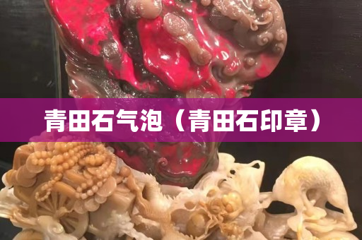 青田石氣泡(青田石印章) 青田石氣泡(青田石印章)
