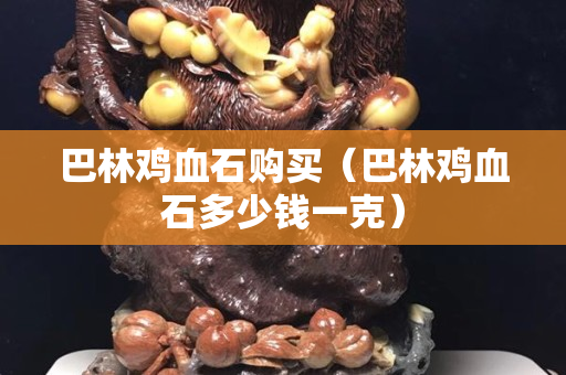 巴林雞血石購(gòu)買(巴林雞血石多少錢一克) 巴林雞血石購(gòu)買(巴林雞血石多少錢一克)